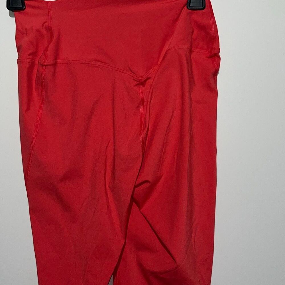 Soma Wknd 360 Women's Red Pull-On High-Waisted Yoga 7/8 Leggings Size Small‎ NWT - Picture 5 of 8